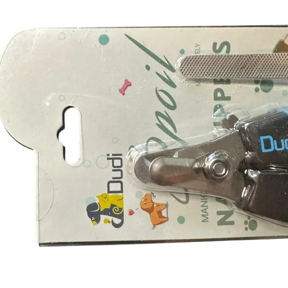 Dudi small pet dog or cat nail clippers‎ with file.